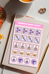 Romantasy Reader Sticker Sheet