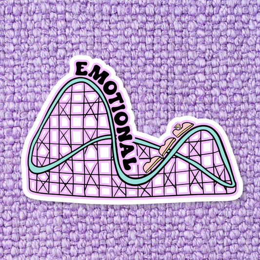 Emotional Rollercoaster | Sticker