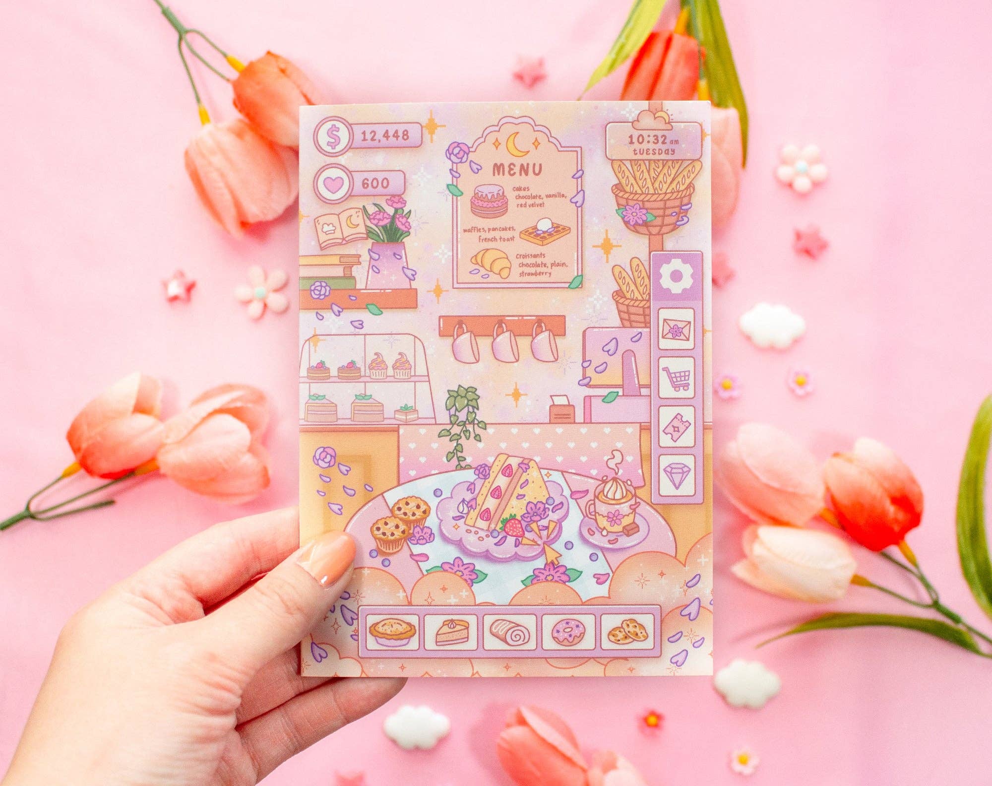 Cafe Quest | Greeting Card