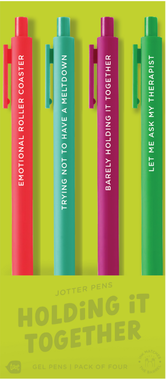 Jotter Sets 4 Pack (New Sets!!!): Holding It Together