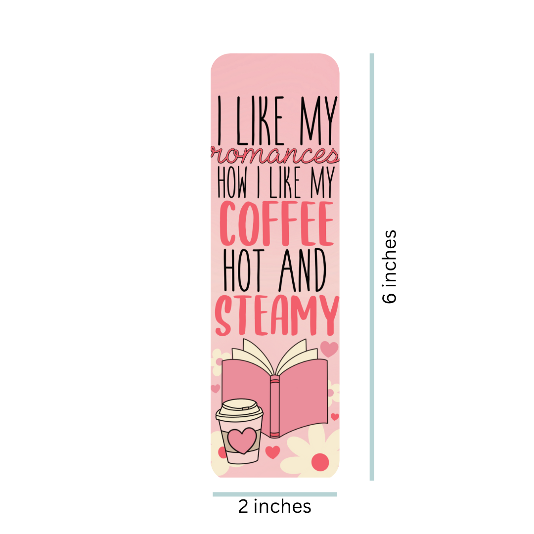 Steamy Romance - Bookmark