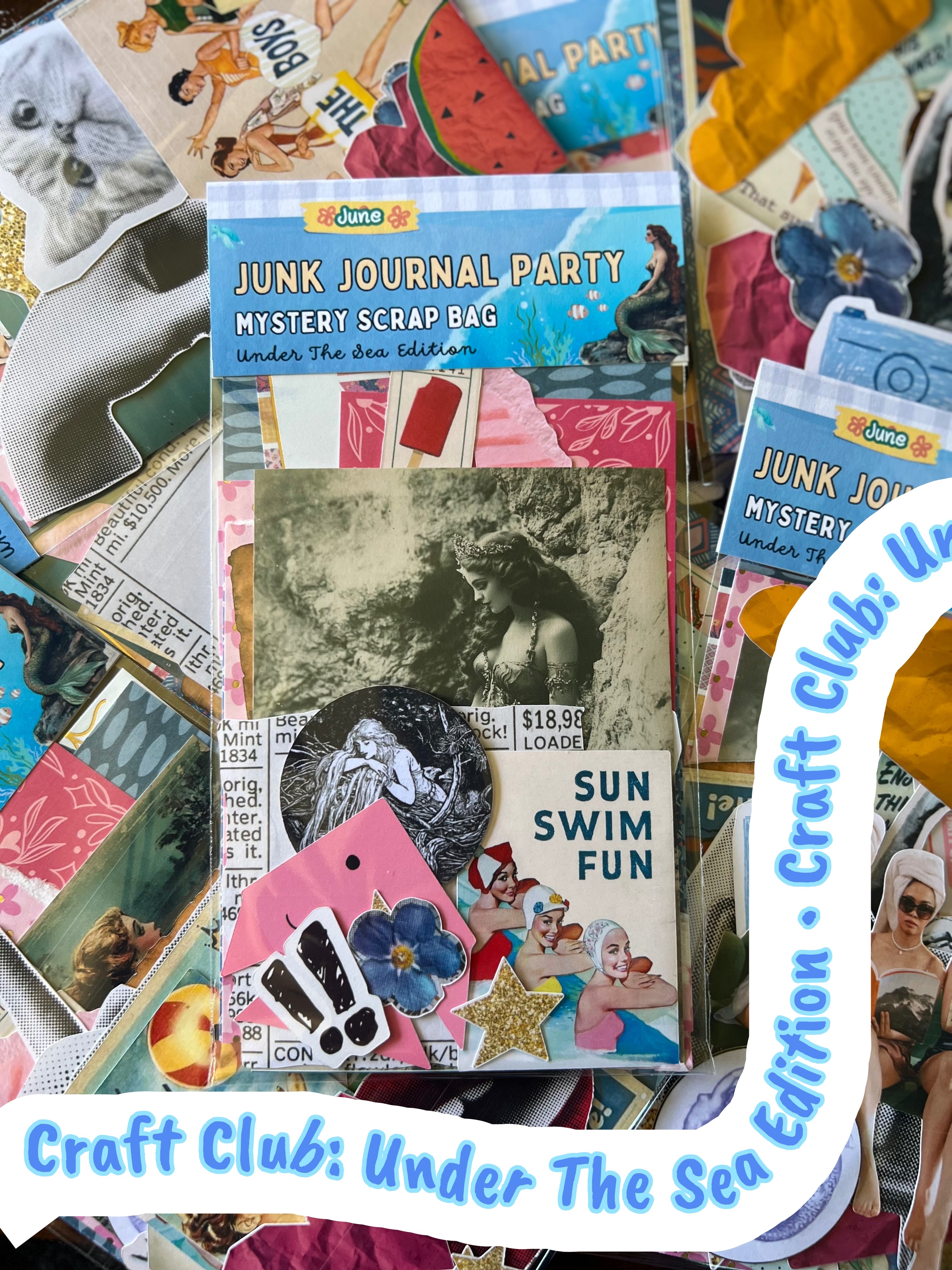 Mystery Scraps Collage Kit