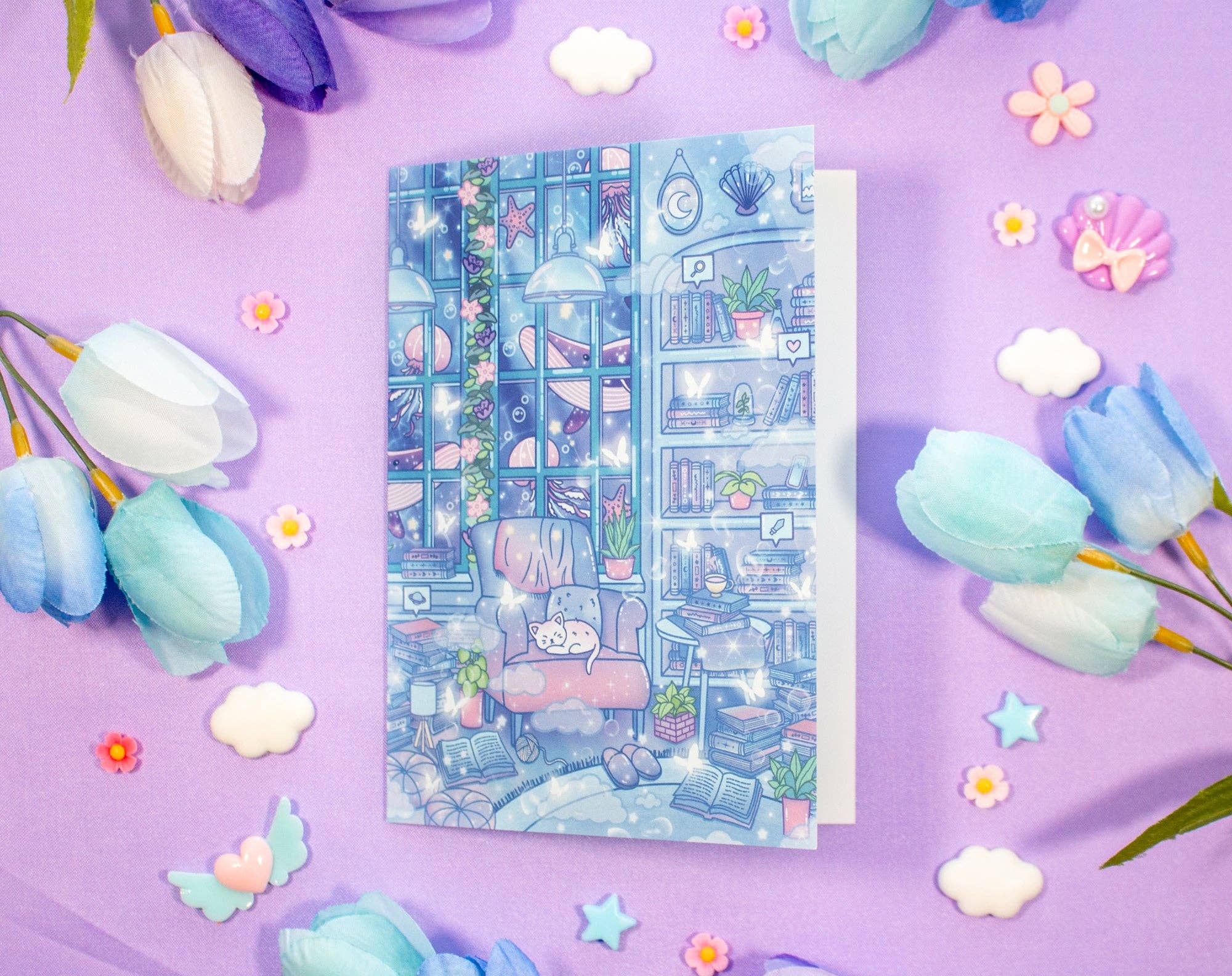 Reading Room | Greeting Card