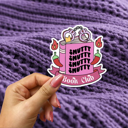 Smutty Book Club| Sticker