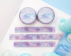 Blue Galaxy Silver Foil | Washi Tape