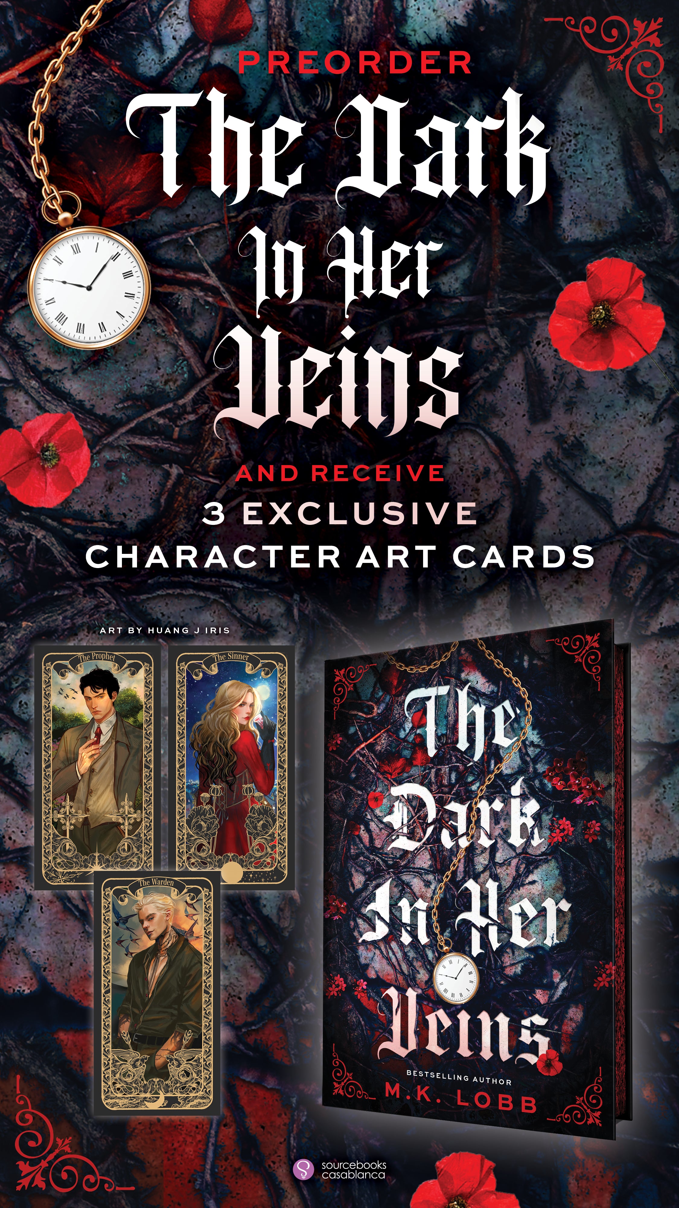 The Dark in Her Veins | Deluxe Edition w/ 3 Exclusive Character Art Cards |