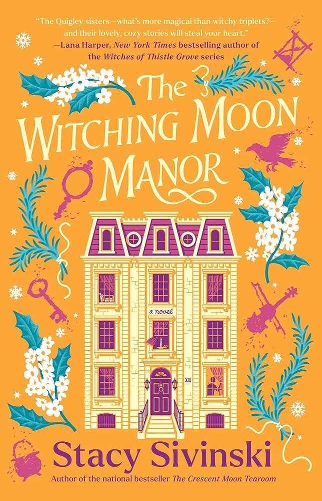 The Witching Moon Manor | Signed Bookplate and Character Art (The Spellbound Sisters)