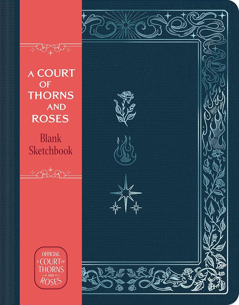 A Court of Thorns and Roses Official Sketchbook (Flowers, Flames, and Stars) cover image