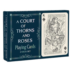 A Court of Thorns and Roses Official Playing Card Set (Night Court Inner Circle): 2-Deck Set