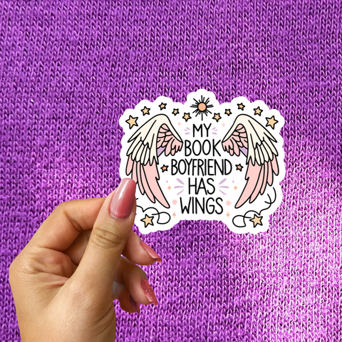 My Boyfriend Has Wings | Sticker