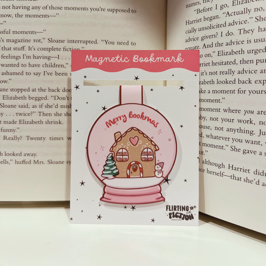 Christmas Snowglobe | Magnetic Bookmark