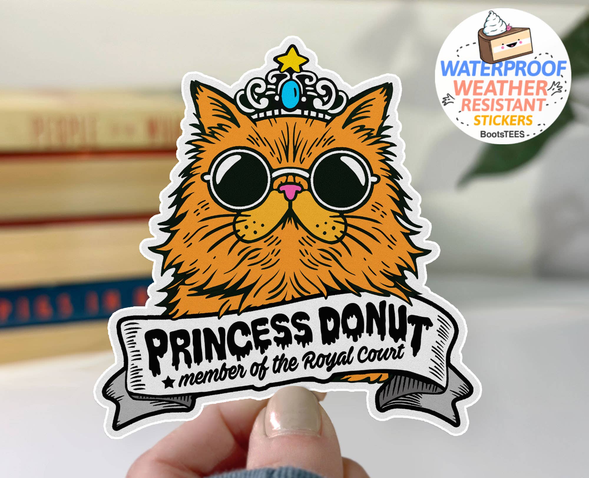 Dungeon Crawler Carl & Princes Donut | Sticker