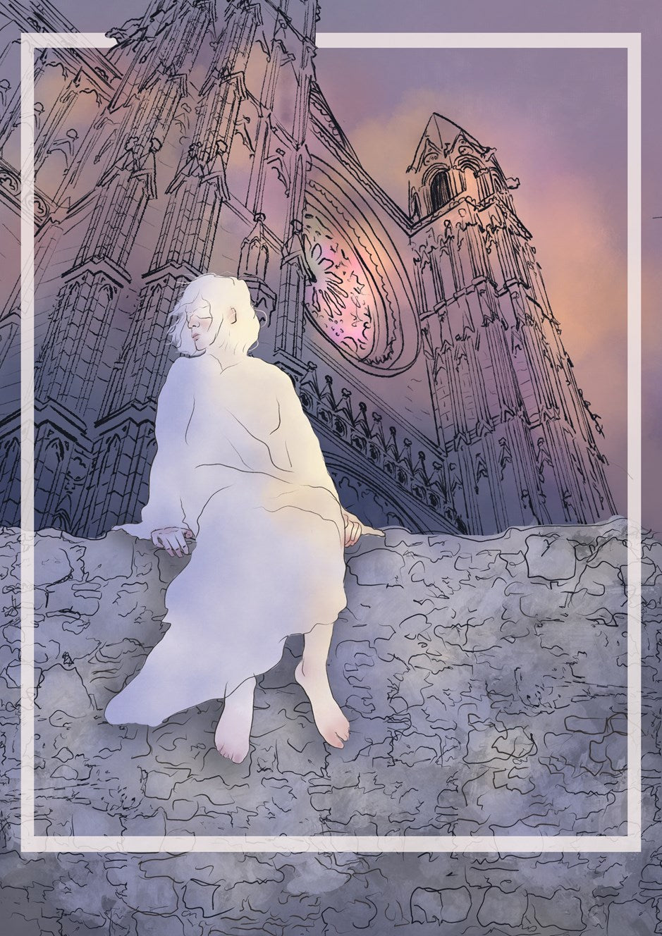 The Knight and the Moth *Deluxe Indie Exclusive Paperback w/ Sprayed Edges and Art Work Designed by Rachel Herself!*(The Stonewater Kingdom, 1)