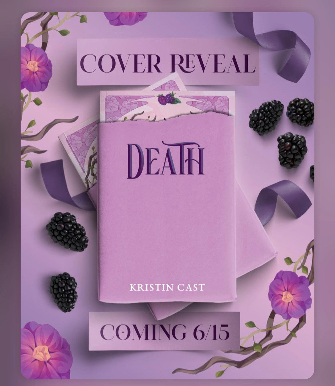 Death | Signed & Personalized Copies with The Empress Dust Jacket & an Exclusive Swag Bundle *Deluxe Edition with Stenciled Edges*