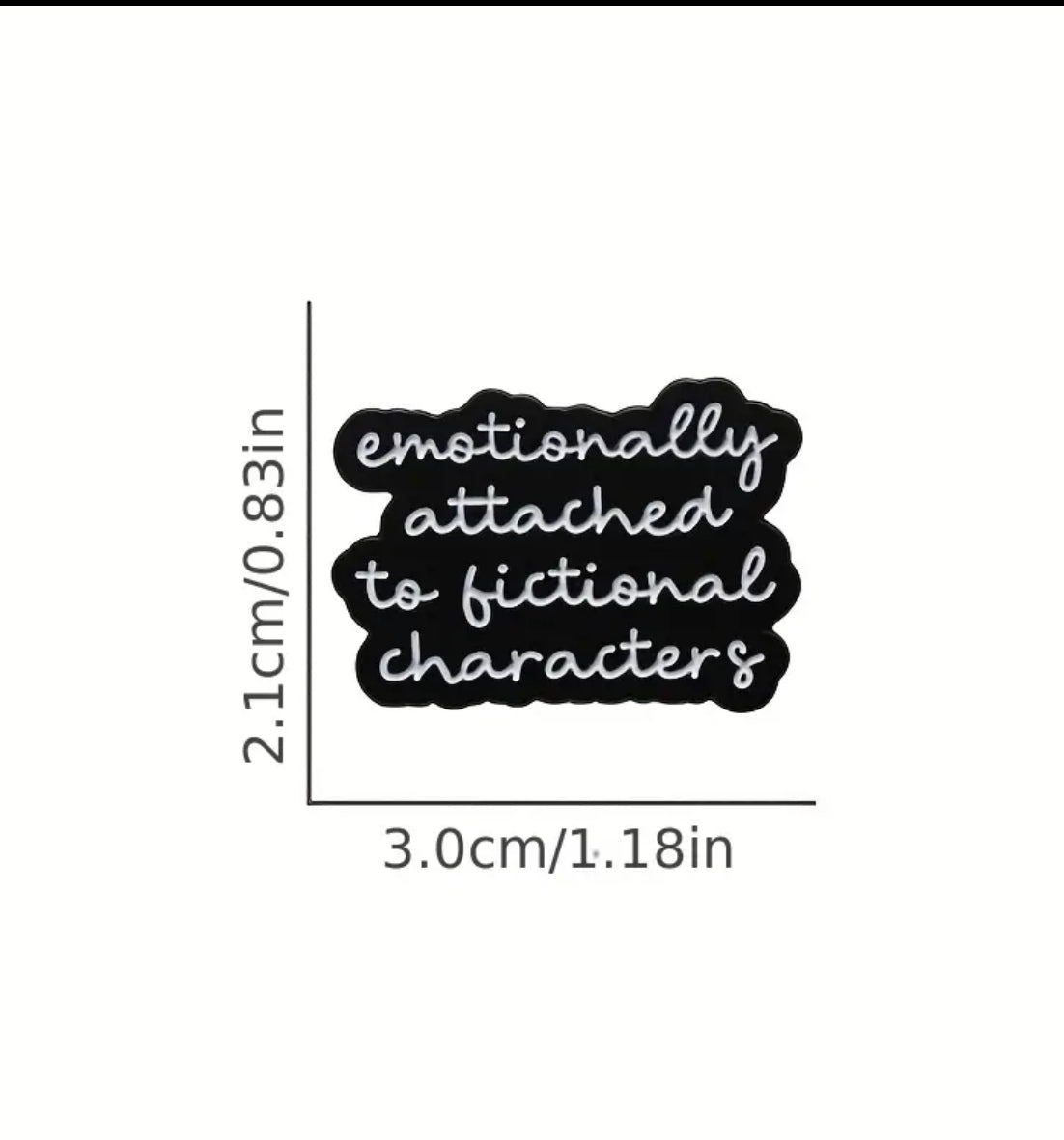 Enamel Pins - Emotionally Attached