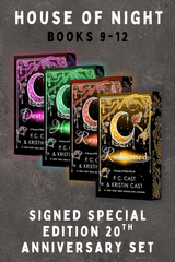 House of Night set #3 *Signed Deluxe 20th Special Editions* (books 9-12)