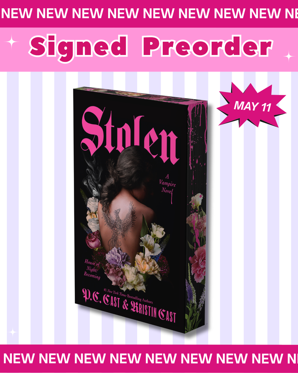 Stolen | Signed & Personalized with an Exclusive Swag Bundle *Deluxe Edition with Stenciled Edges*