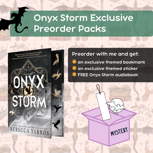 Onyx Storm (Deluxe Limited Edition) (The Empyrean, 3) - Exclusive Preorder Pack!