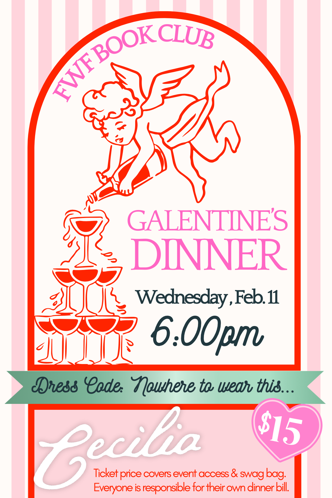 FWFBC Private Galentine's Dinner Party