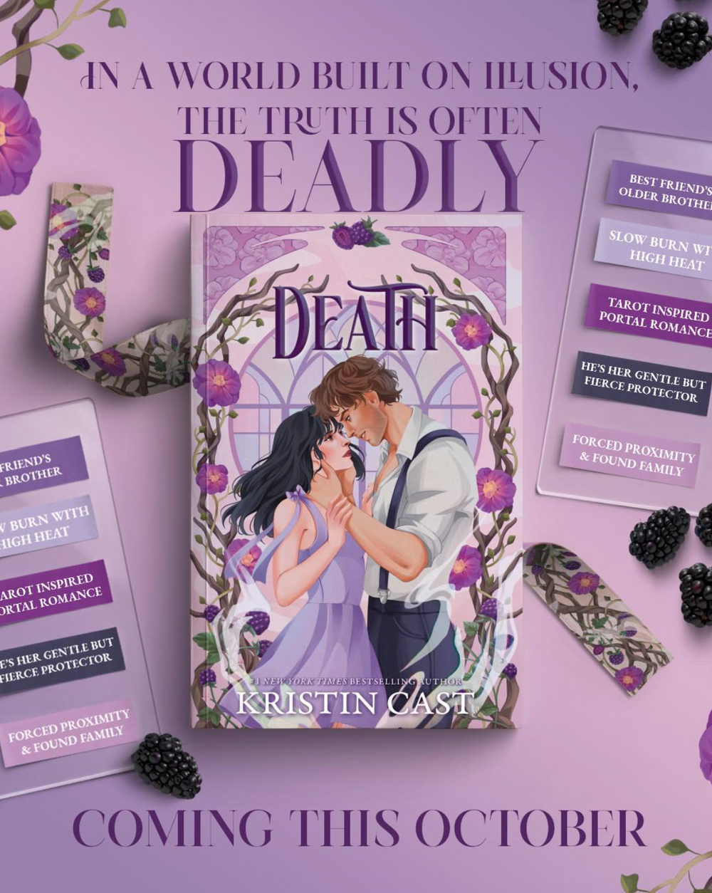Death | Signed & Personalized Copies with The Empress Dust Jacket & an Exclusive Swag Bundle *Deluxe Edition with Stenciled Edges*