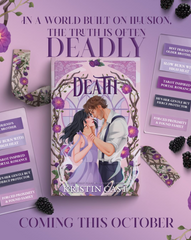 Death | Signed & Personalized Copies with The Empress Dust Jacket & an Exclusive Swag Bundle *Deluxe Edition with Stenciled Edges*