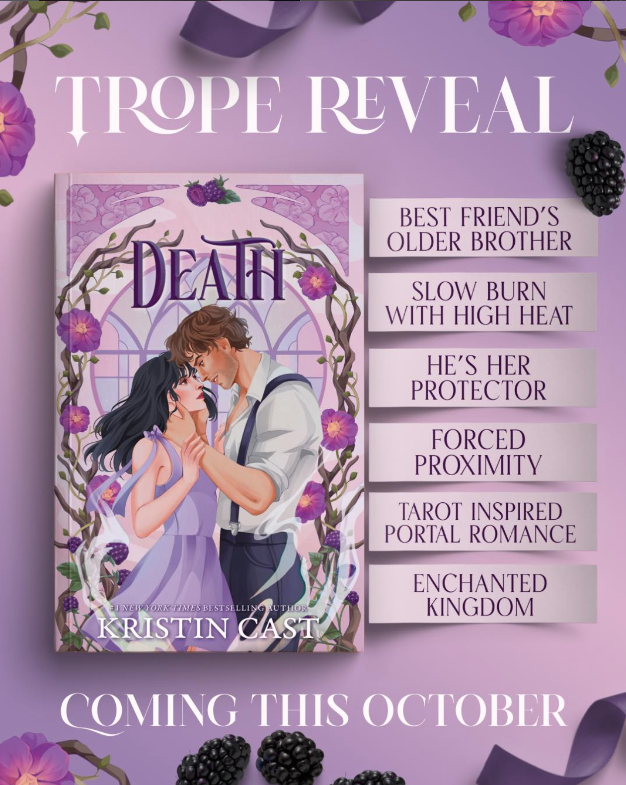 Death | Signed & Personalized Copies with The Empress Dust Jacket & an Exclusive Swag Bundle *Deluxe Edition with Stenciled Edges*
