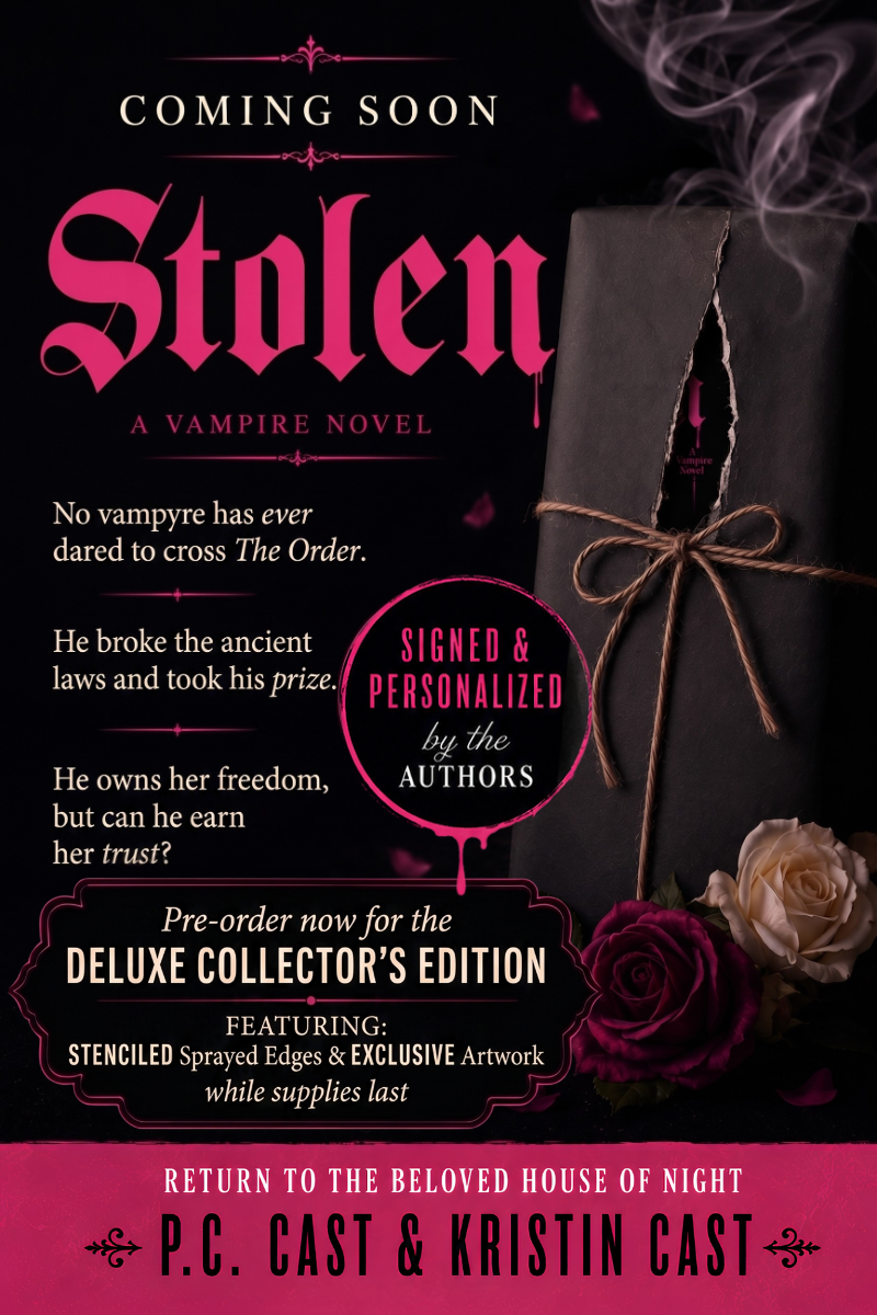 Stolen | Signed & Personalized Copies With an Exclusive Swag Bundle *Deluxe Edition with Stenciled Edges*