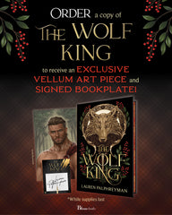 The Wolf King *Deluxe Edition | Signed Bookplate | Character Art Overlay* (Wolf King, 1)