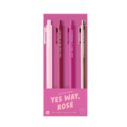 Yes Way Rosé - Jotter Pen Sets 4 Pack