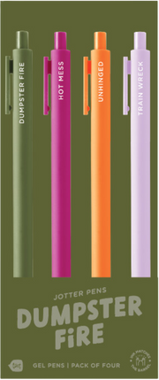 Jotter Sets 4 Pack (New Sets!!!): Dumpster Fire