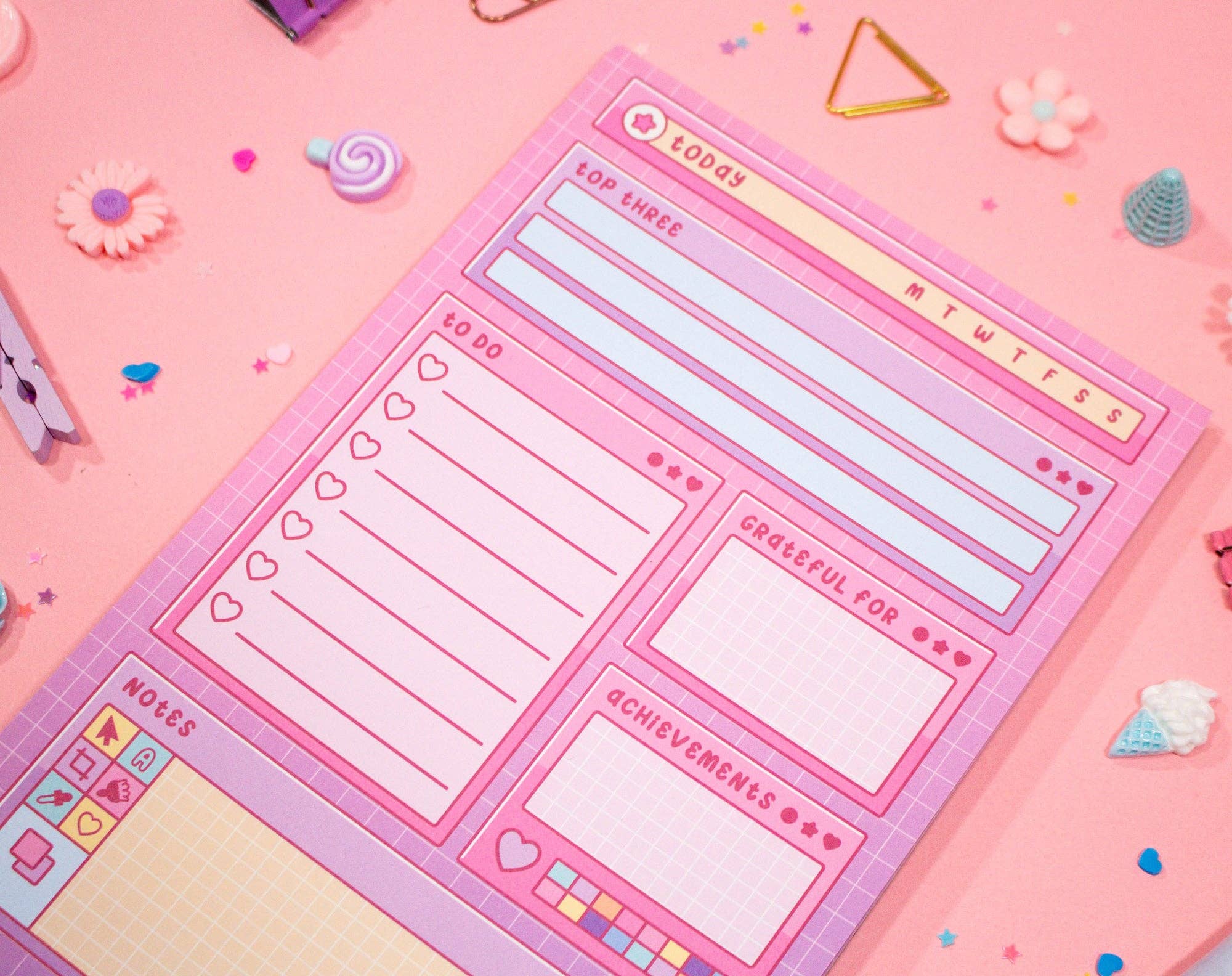 Artsy | Daily Planner Pad