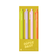 Oopsie Daisy - Jotter Pen Sets 4 Pack
