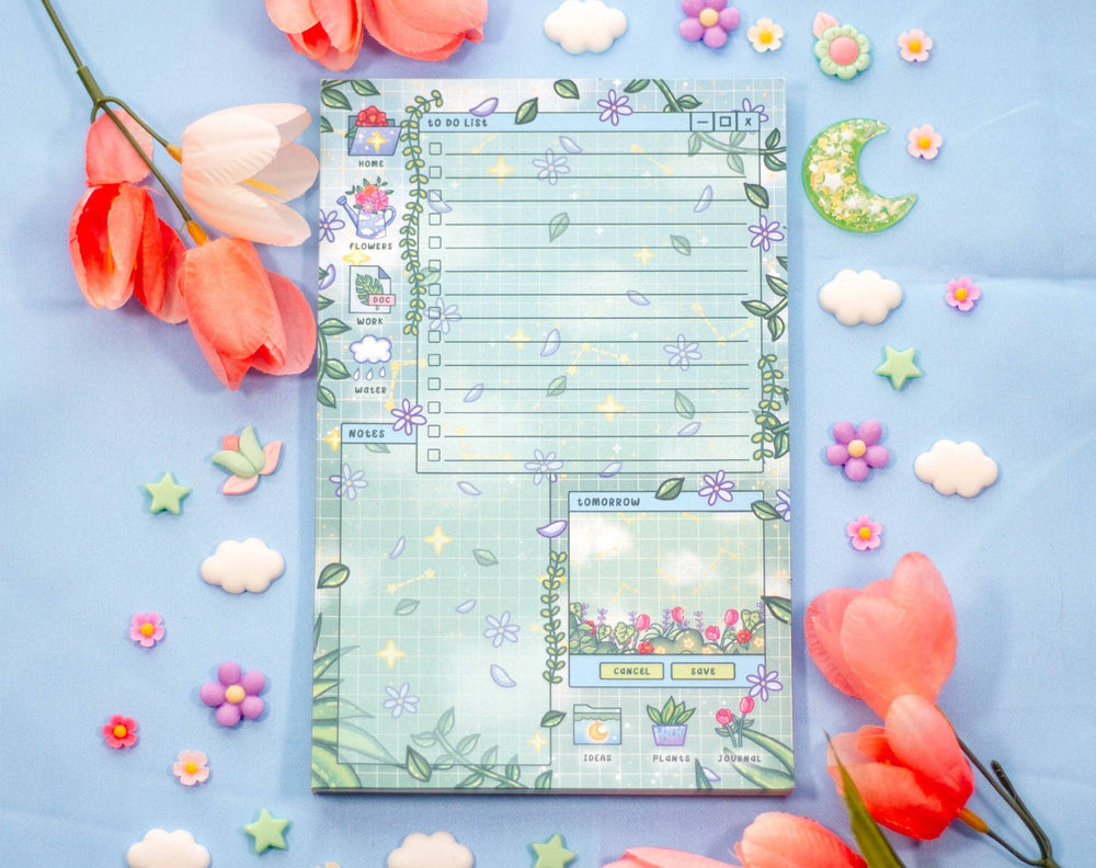 Botanical Bliss | Daily Planner Pad