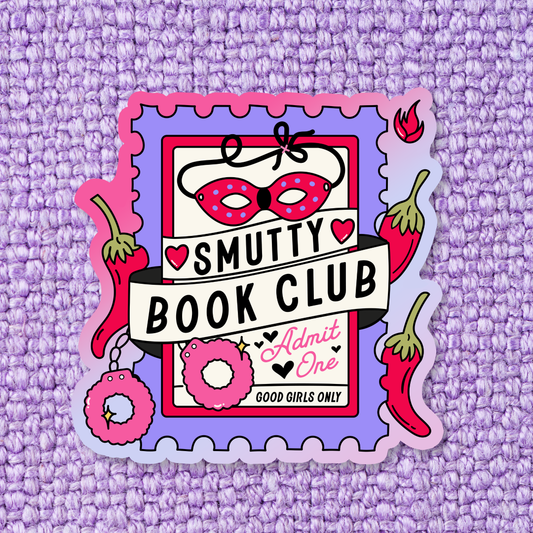Smutty Book Club | Sticker