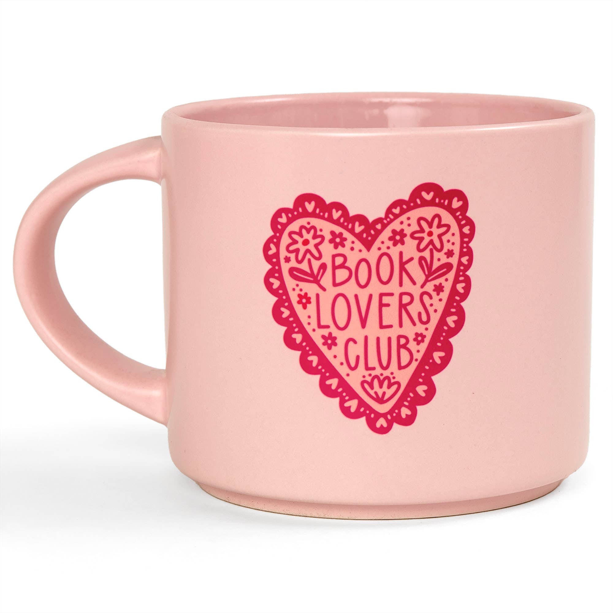 Book Lovers Club Large Ceramic Mug