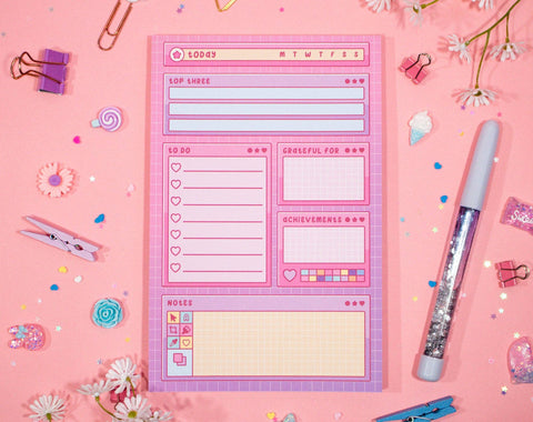 Artsy | Daily Planner Pad